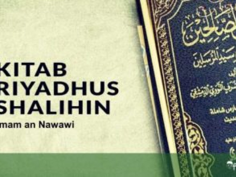SERIAL PETIKAN KITAB RIYADUS SHOLIHIN BAB 3  SABAR ,Hadits no. 36.
