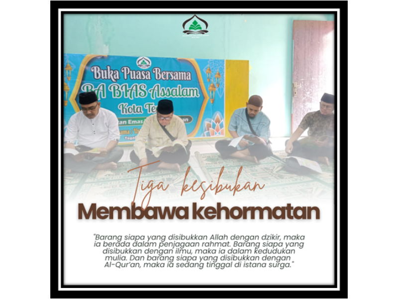 Nafas Dzikir Setelah Hari Tasyrik