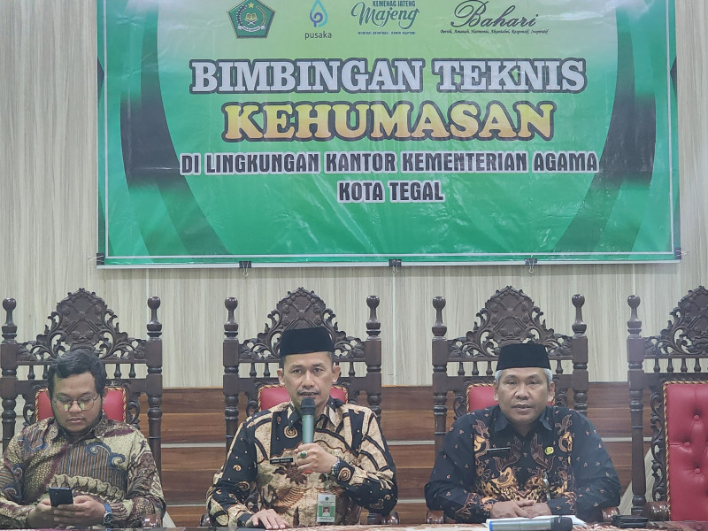Viral, Pelatihan Tim Humas Kementerian Agama Kota Tegal