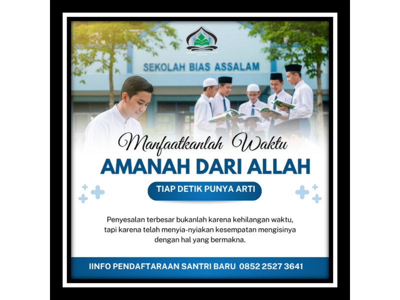 Waktu: Amanah yang Tak Akan Kembali