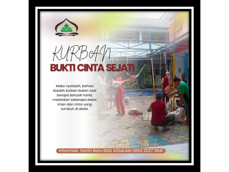 Kurban, Bukti Cinta Sejati