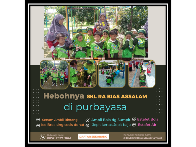 Hebohnya SKL RA BIAS Assalam di Kebun Buah Purbayasa