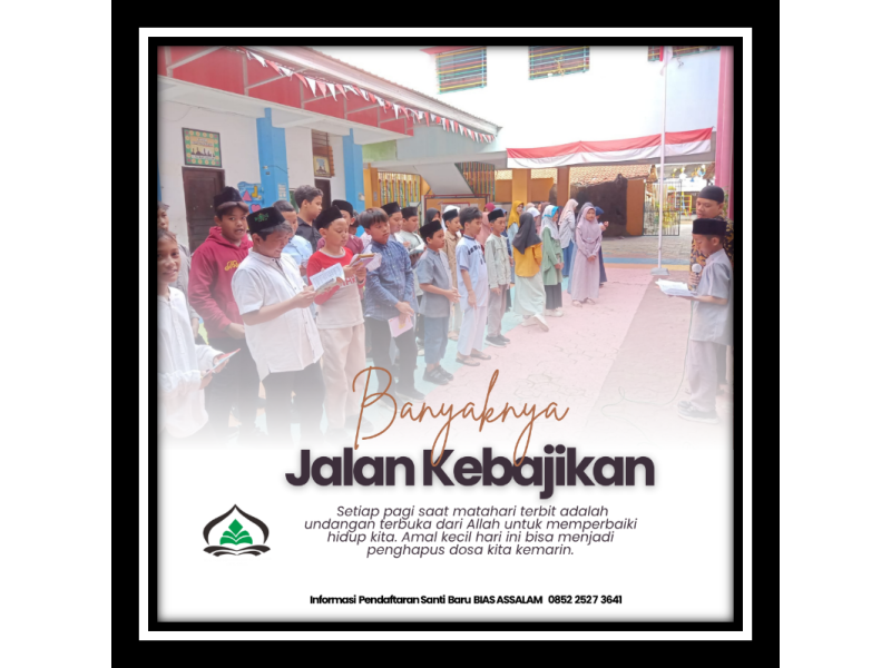 Banyaknya Jalan Kebajikan