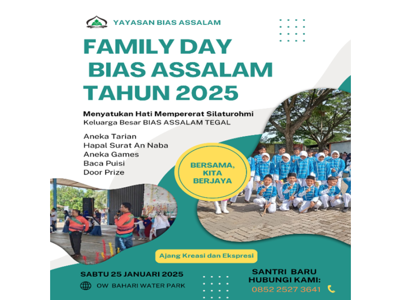 Family Day Bias Assalam: Bersama, Kita Berjaya!