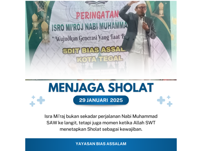 Peringatan Isra Miraj di Kampus BIAS Assalam Ustadz Reza Zaldi Tekankan Pentingnya Salat
