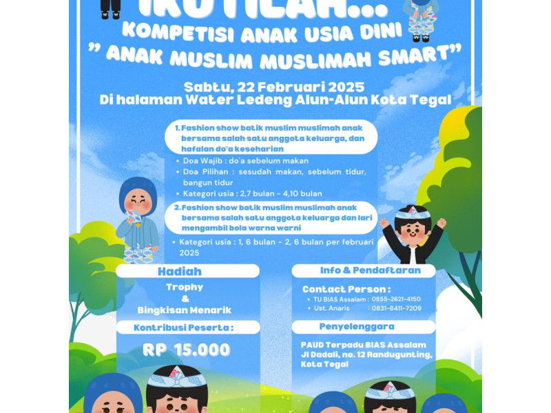 Selamat datang di Kompetisi Anak usia Dini