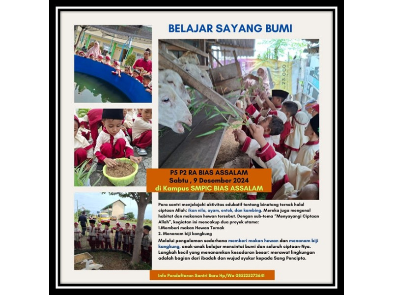 Belajar Sayang Bumi Lewat Binatang Ternak