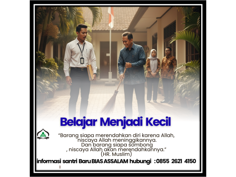 	Belajar Menjadi Kecil