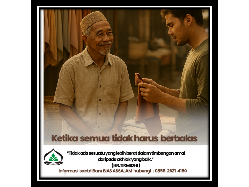 Ketika Semua Tidak Harus Berbalas